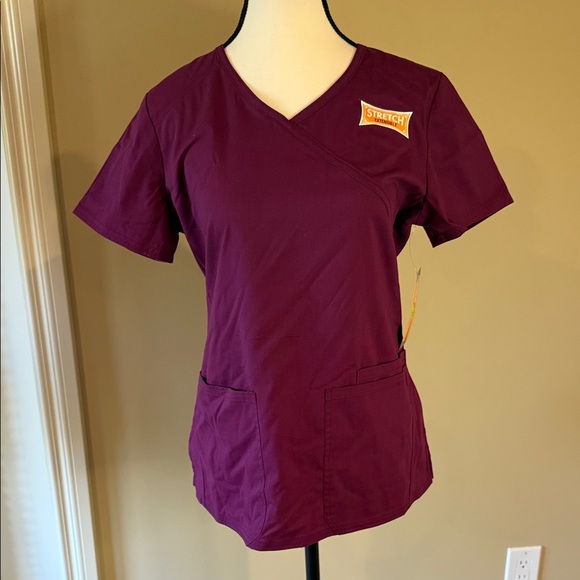 Scrubstar Scrubs Top Women's Purple Size XS - Picture 1 of 14